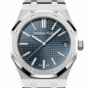 Audemars Piguet Royal Oak Jumbo Extra Thin Stainless Steel Blue Dial Watch 16202ST.OO.1240ST.02