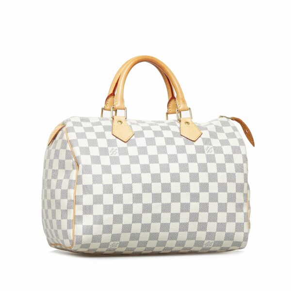 LV Speedy 30 Damier Azur Canvas - Image 2