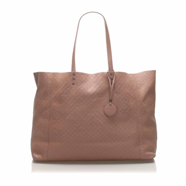 Bottega Veneta Intrecciato Butterfly Leather Tote Bag (SHG-10816)