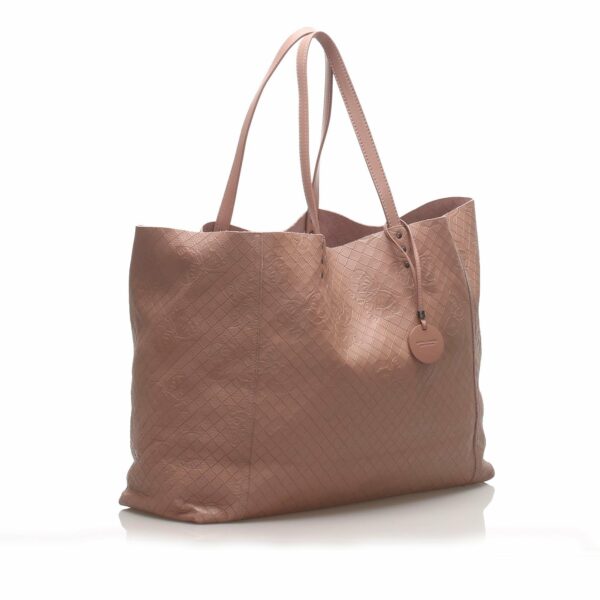 Bottega Veneta Intrecciato Butterfly Leather Tote Bag (SHG-10816) - Image 2