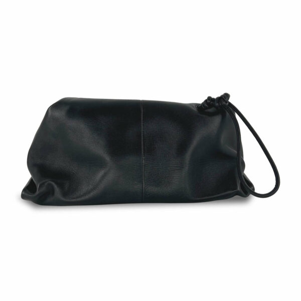 Bottega Veneta Trine Leather Clutch Bag - Image 3