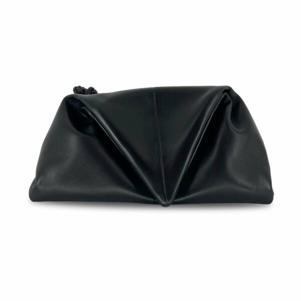 Bottega Veneta Trine Leather Clutch Bag - Image 8