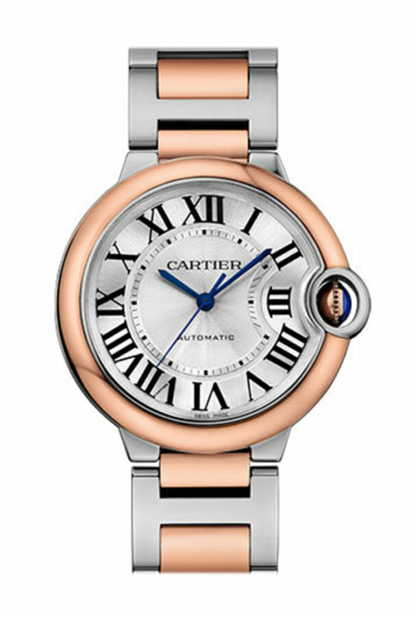 Cartier Ballon Bleu 36MM Steel Rose Gold W2BB0003