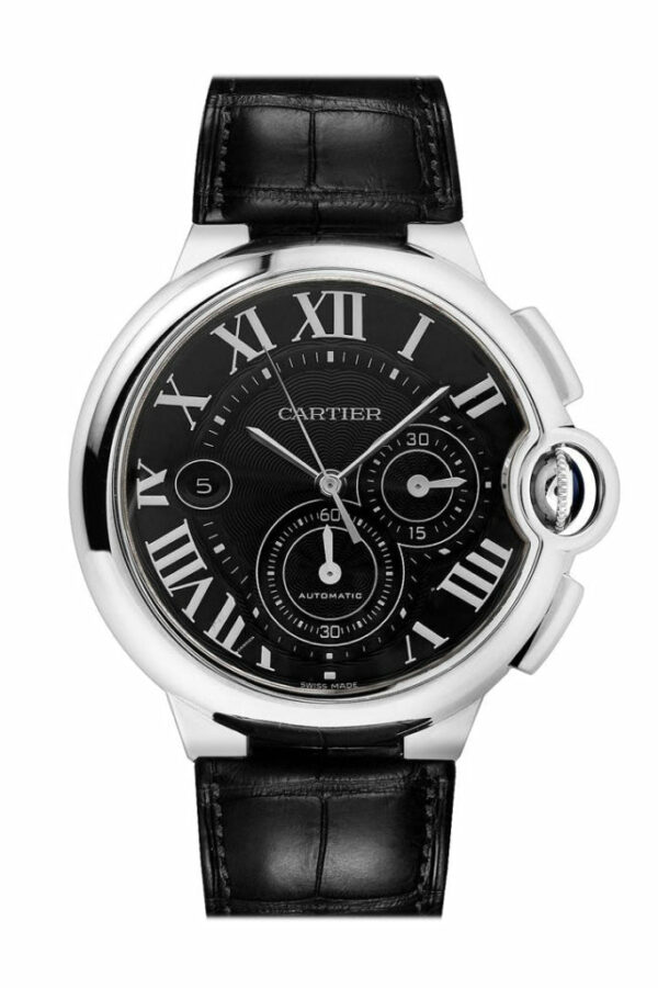 Cartier Ballon Bleu Chrono Black Dial Steel W6920052