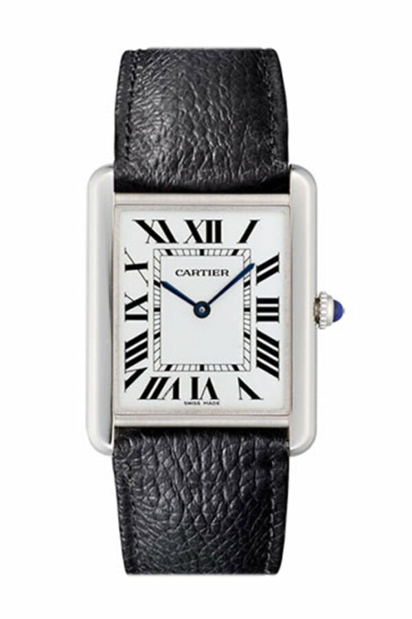 Cartier Tank Solo Large Opaline Dial Ladies Watch WSTA0028