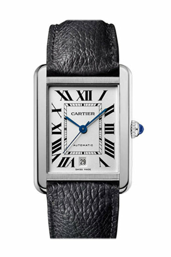 Cartier Tank Solo XL Automatic Silver Dial Men's Watch WSTA0029