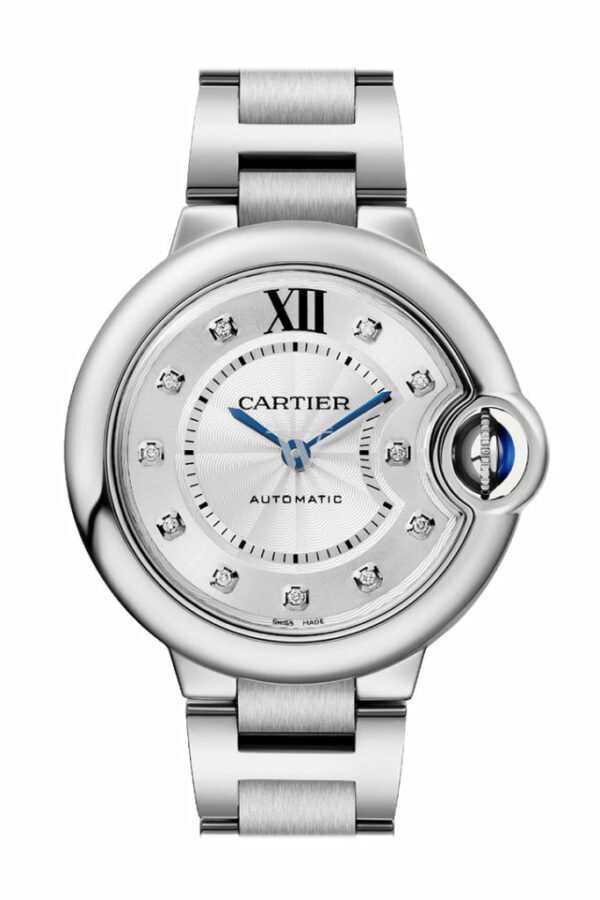 Cartier Ballon Bleu De Cartier 33mm Diamond Dial W4BB0021 - Image 2