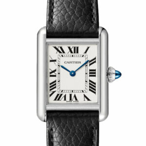 Cartier Tank Must Silver Dial Small Strap WSTA0042