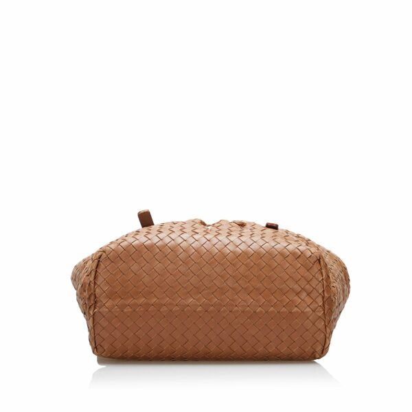 Brown Bottega Veneta Intrecciato Flower Tote - Image 3