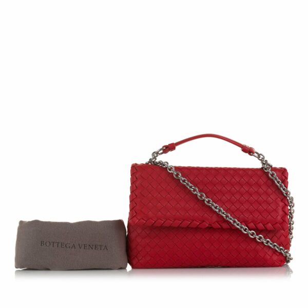 Bottega Veneta Olimpia Red Intrecciato - Image 13