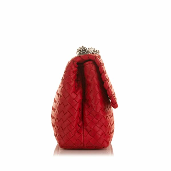 Bottega Veneta Olimpia Red Intrecciato - Image 4