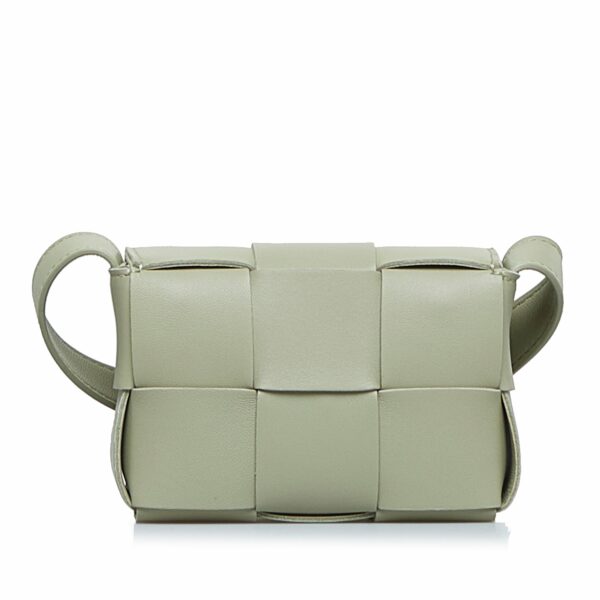 Bottega Veneta Cassette Mini Beige Intrecciato - Image 3