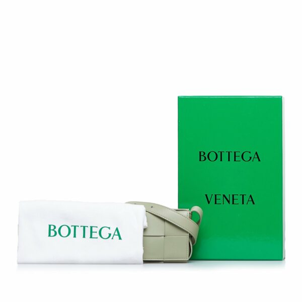 Bottega Veneta Cassette Mini Beige Intrecciato - Image 8