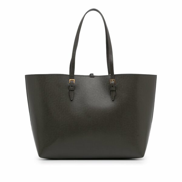 Gray YSL E/W Shopping Tote - Image 2