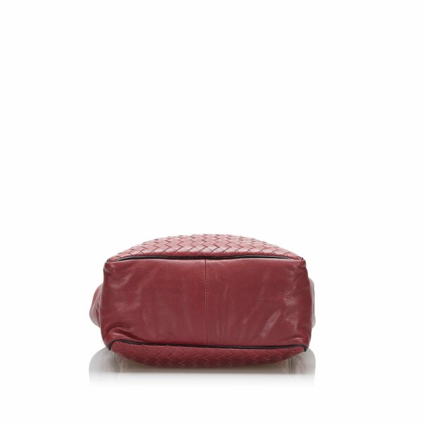 Bottega Veneta Handbag Red Intrecciato - Image 6