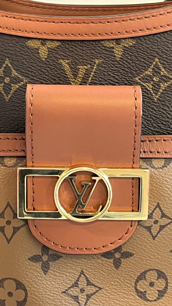 LV Dauphine Hobo PM Reverse Monogram - Image 14