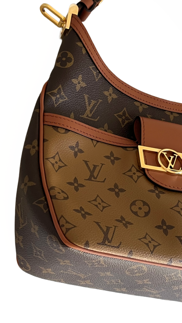 LV Dauphine Hobo PM Reverse Monogram - Image 9