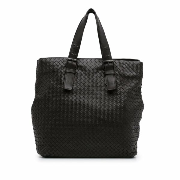 Brown Bottega Veneta Intrecciato Tote Bag - Image 12