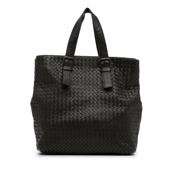 Brown Bottega Veneta Intrecciato Tote Bag - Image 2