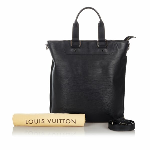 LV Cabas Sac Jour Black Epi - Image 9