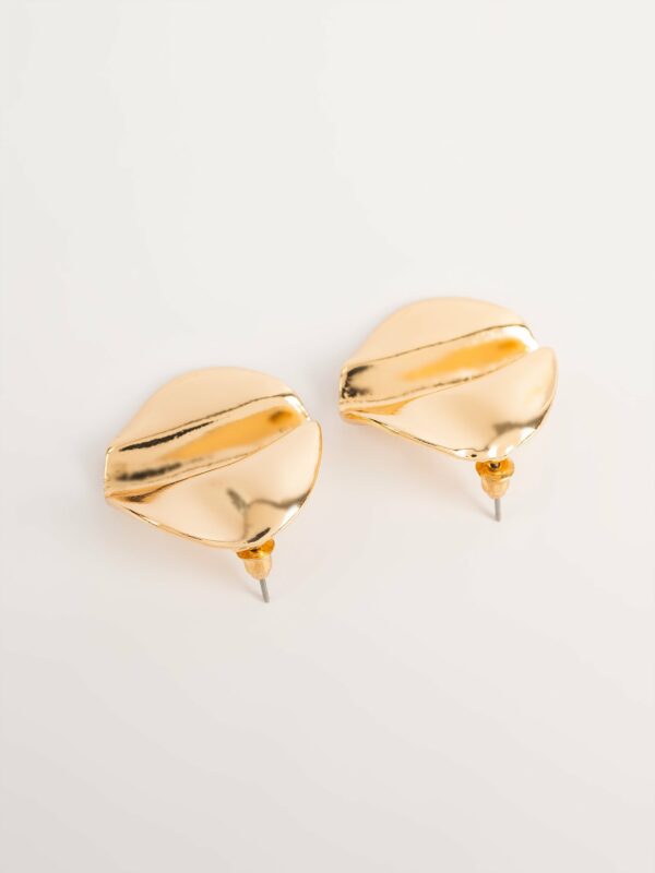 Square Pearl Studs - Image 2