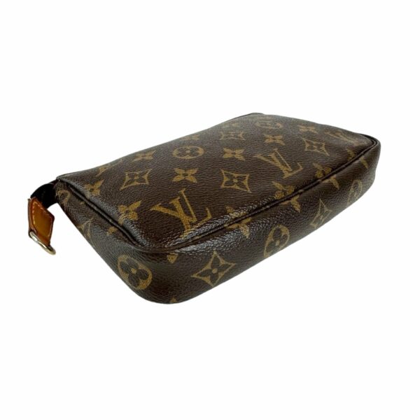 LV Pochette Accessories Monogram Canvas Long Strap - Image 7