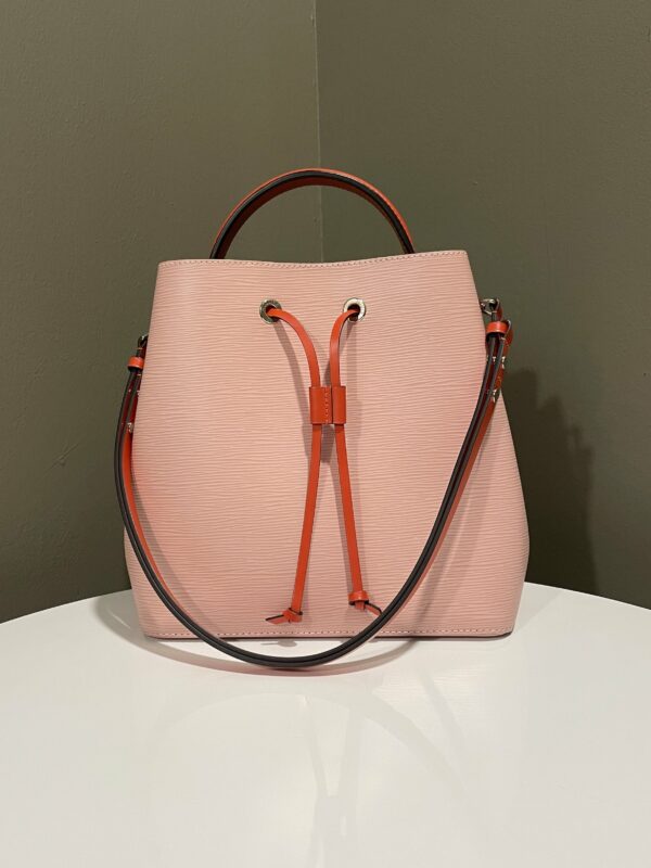 LV Neonoe MM Rose Ballerine / Orange Epi - Image 14