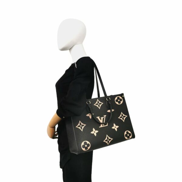 LV Onthego MM Bicolor Monogram Empreinte