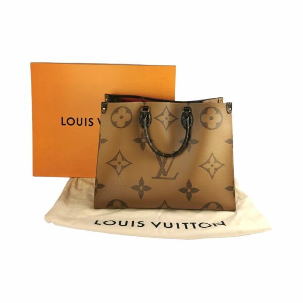 LV Onthego GM Brown Giant Monogram Canvas - Image 12