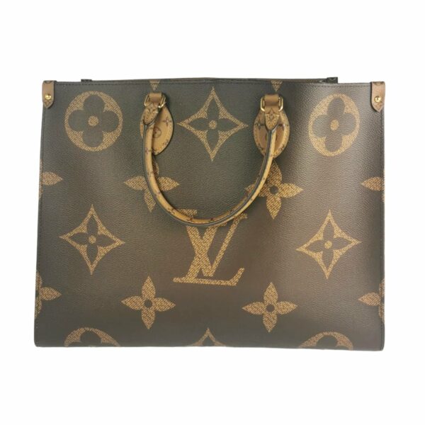 LV Onthego GM Brown Giant Monogram Canvas - Image 3