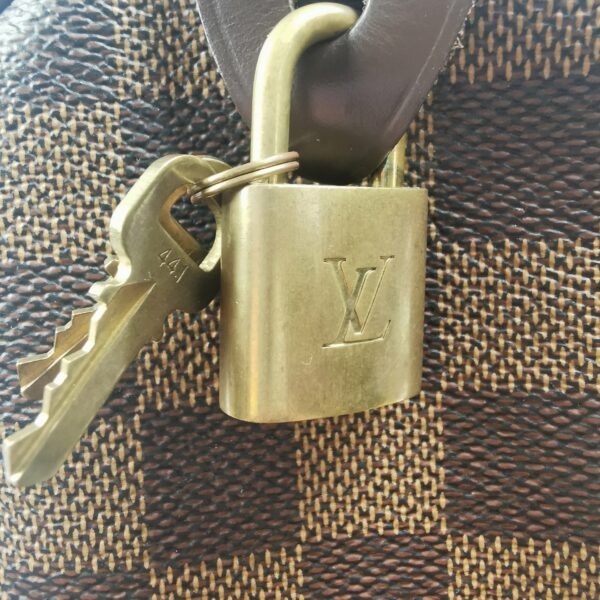 LV Speedy 35 Damier Ebene Canvas - Image 12