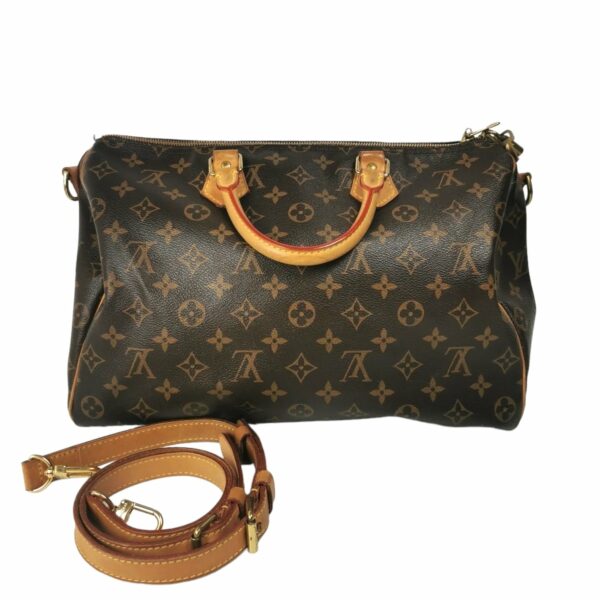 LV Speedy Bandouliere 35 Monogram Canvas - Image 14