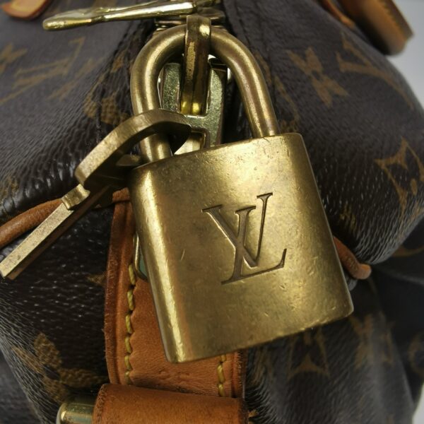 LV Speedy Bandouliere 35 Monogram Canvas - Image 12