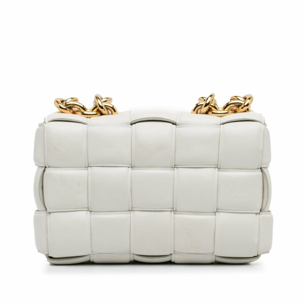 Bottega Veneta Padded Chain Cassette White - Image 6