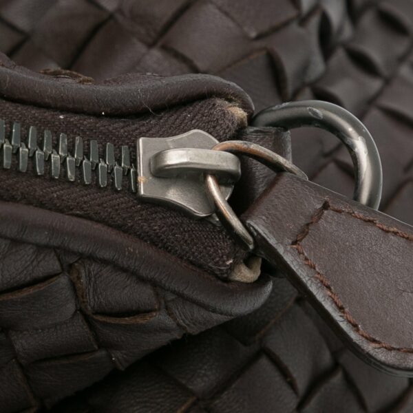 Brown Bottega Veneta Maxi Intrecciato Convertible Tote Satchel - Image 10