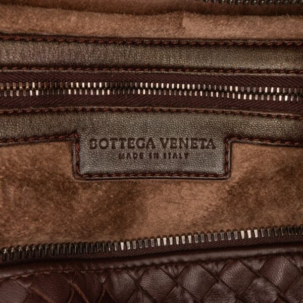 Brown Bottega Veneta Maxi Intrecciato Convertible Tote Satchel - Image 6