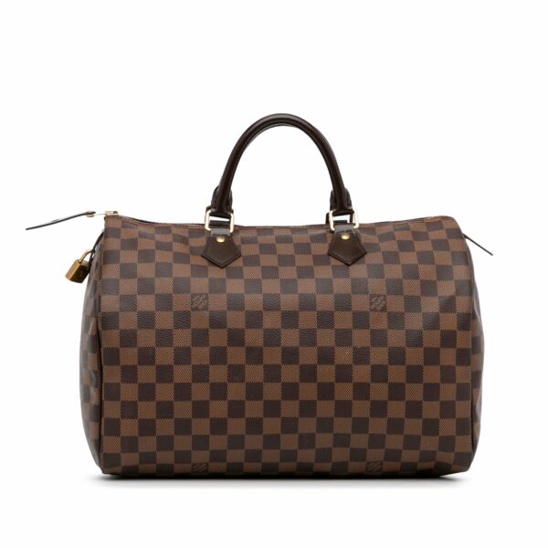 LV Speedy 35 Damier Ebene Canvas - Image 3