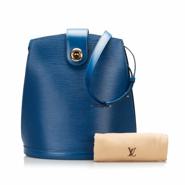 LV Cluny Blue Epi - Image 8