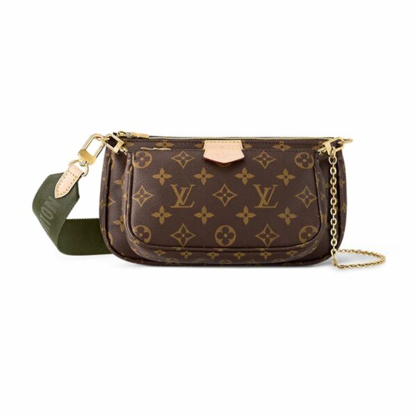 LV Multi Pochette Accessories monogram Khaki - Image 11