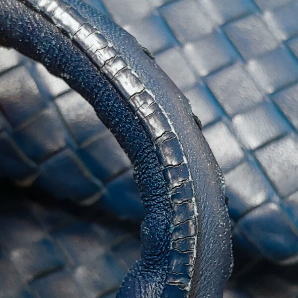 Blue Bottega Veneta Intrecciato Tote Bag - Image 9