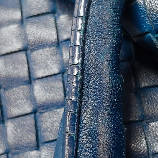 Blue Bottega Veneta Intrecciato Tote Bag - Image 11