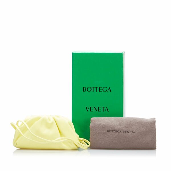 Bottega Veneta The Pouch Clutch Mini Yellow