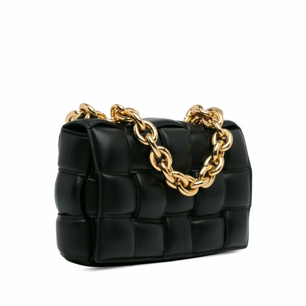 Bottega Veneta Padded Chain Cassette Black - Image 2