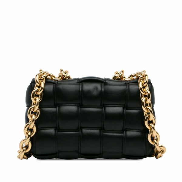 Bottega Veneta Padded Chain Cassette Black - Image 3