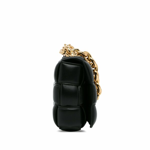 Bottega Veneta Padded Chain Cassette Black - Image 4