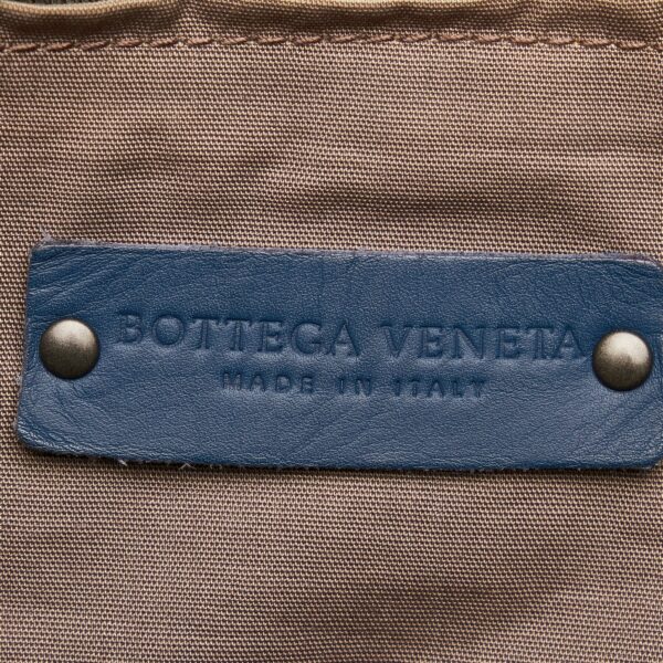 Blue Bottega Veneta Intrecciato Tote - Image 5