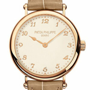 Patek Philippe Calatrava Cream Dial 18Kt Rose Gold Automatic 34Mm Ladies Watch 7200R