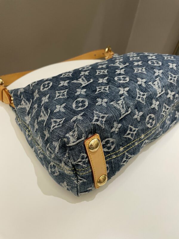 LV Baggy Denim Bag Denim Monogram - Image 10