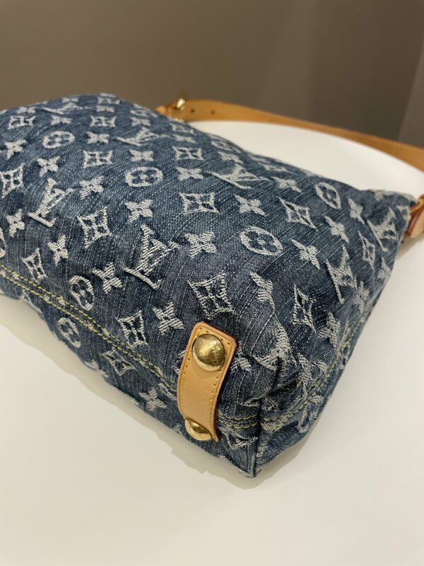 LV Baggy Denim Bag Denim Monogram - Image 11