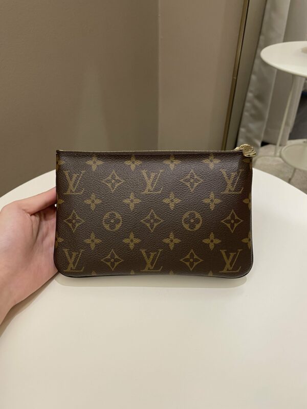 LV Double Zip Pochette Monogram Giant Reverse - Image 2